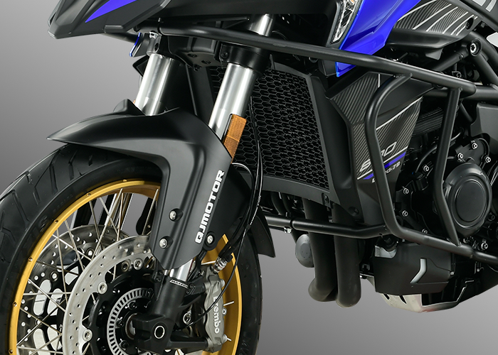 QJMOTOR SRT 800 SX suspension