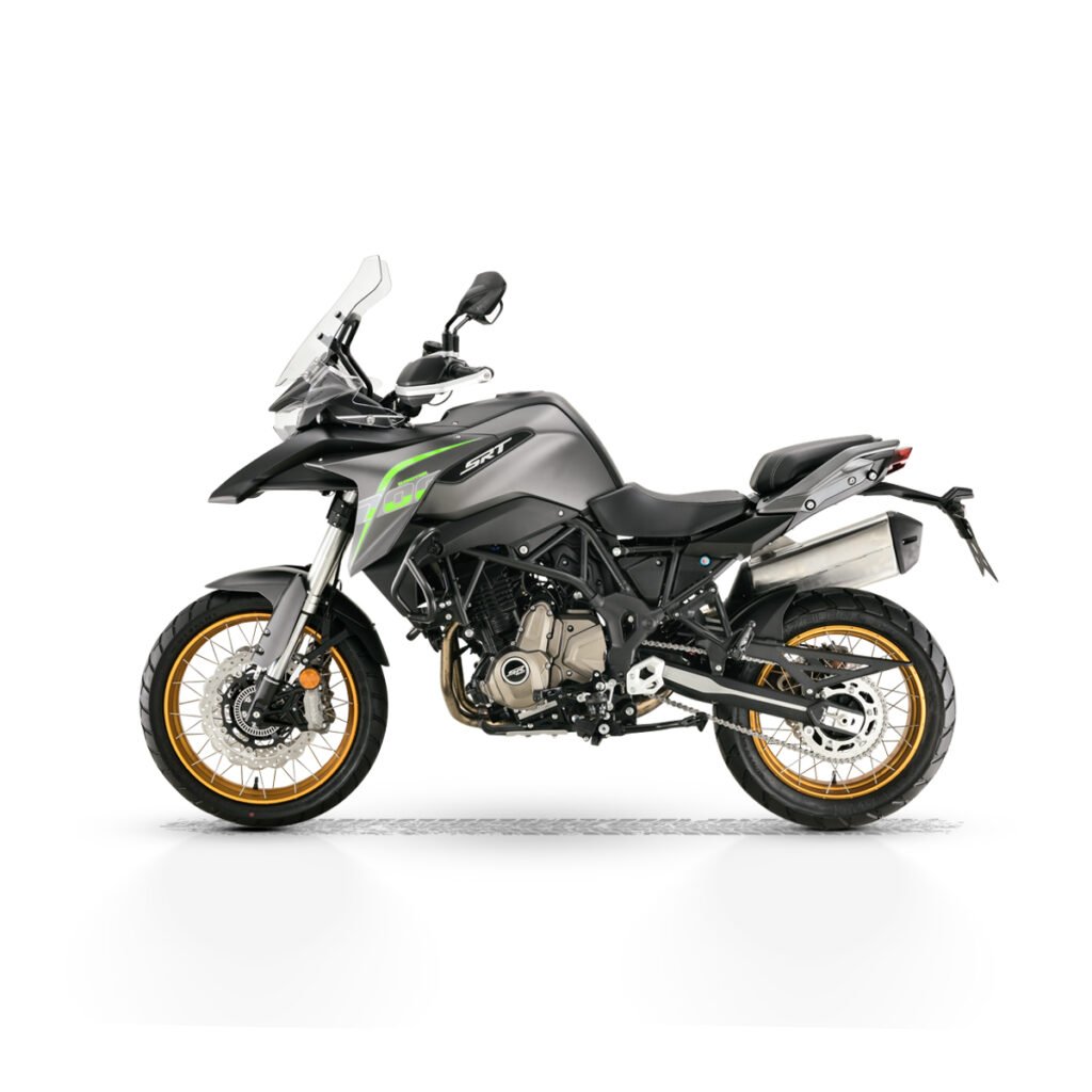QJMOTOR SRT700X perfil izquierdo