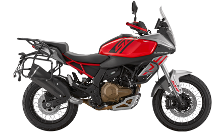 QJMOTOR motocicleta adventure de 554 cc