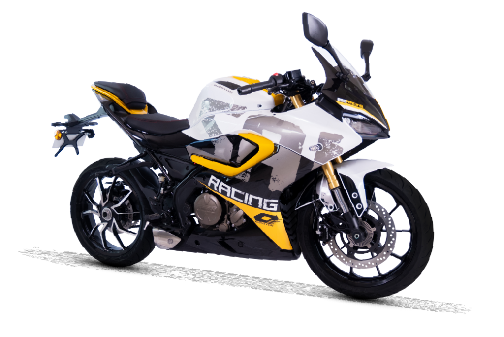 QJMOTOR SRK 250 RS Yellow 55